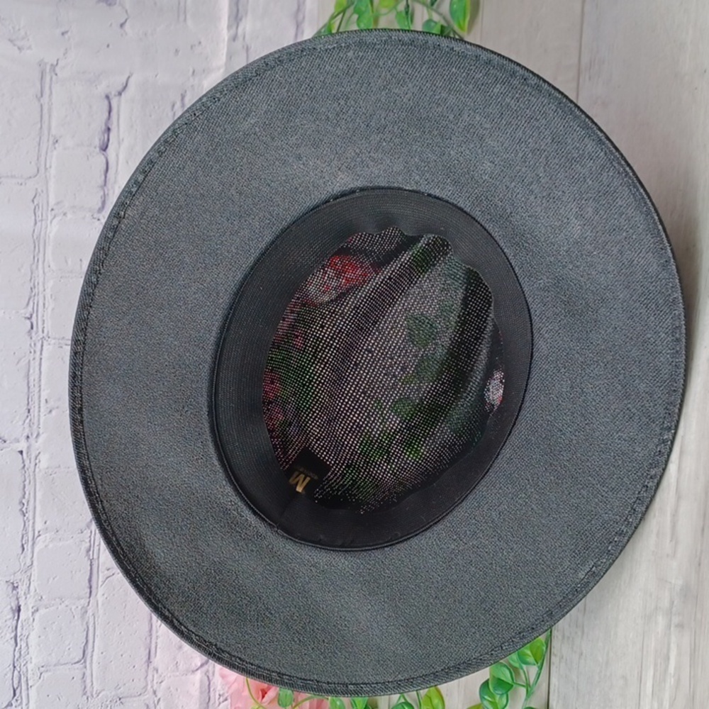 Hand Painted In Mexico Straw Hat NEW - Picture 5 of 6